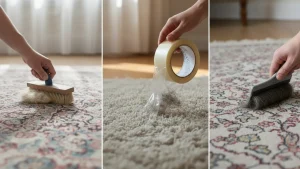 7 اشتباه رایج در موگیری فرش که به بافت آسیب می‌زند