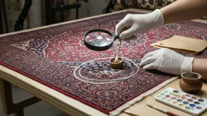 لکه برداری فرش دستباف در اصفهان