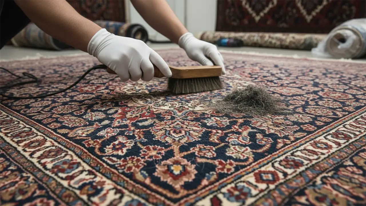 موگیری فرش در اصفهان