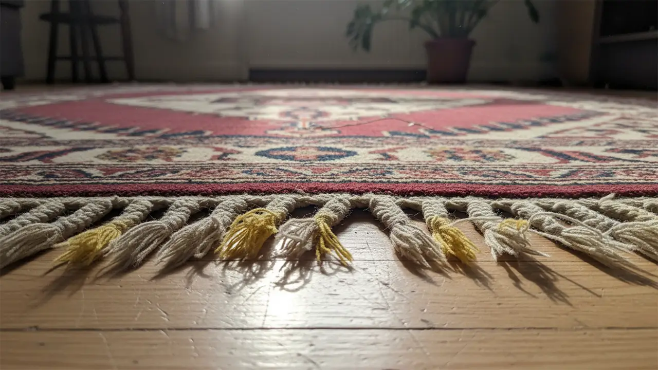 زرد شدن ریشه فرش