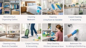 خانه تکانی را از کجا شروع کنیم